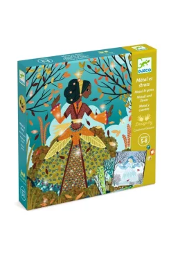 Pochette métal et strass Des robes couleurs du temps, Djeco