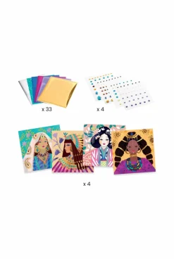 Pochette patch métallique Parures précieuses Djeco