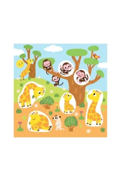 Pochette Stickers épais, la savane