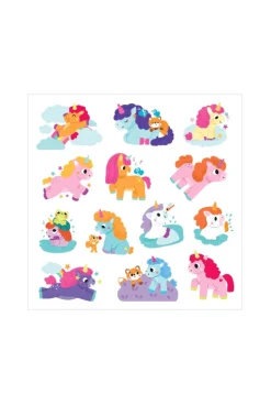 Pochette Stickers épais les licornes