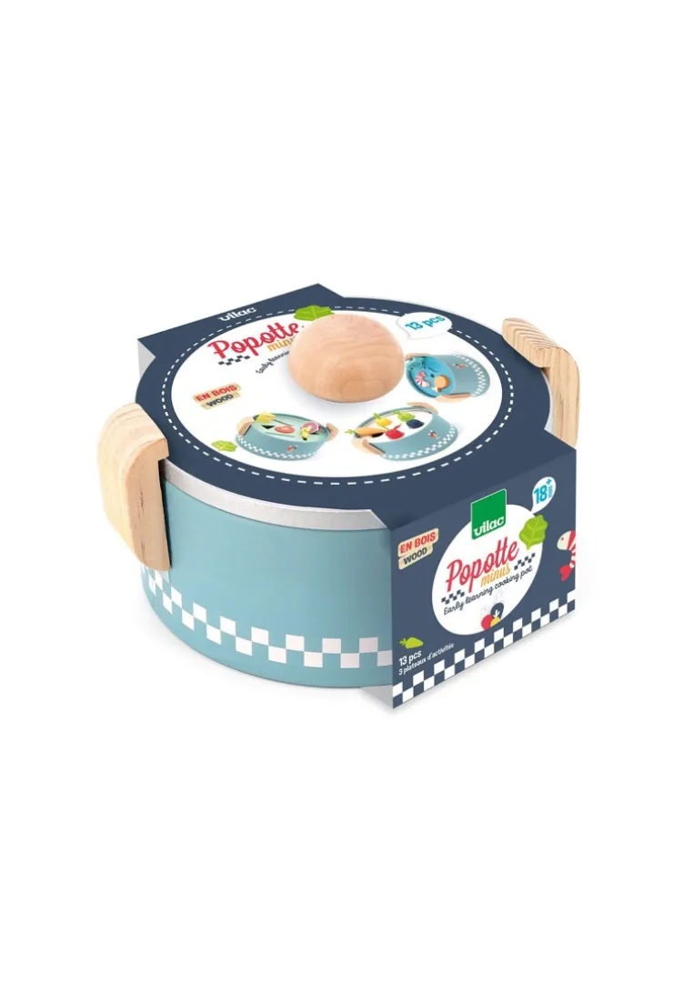 Popotte Minus , jeu d'imitation et d'encastrements Vilac