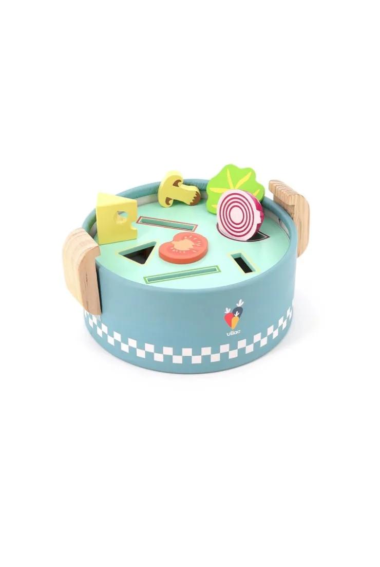 Popotte Minus , jeu d'imitation et d'encastrements Vilac