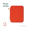 Porte carte orange Yoto