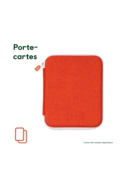 Porte carte orange Yoto