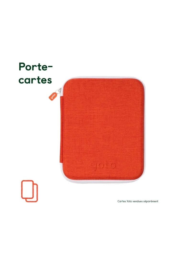 Porte carte orange Yoto
