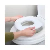 Pot et mini-toilettes avec réducteur blanc