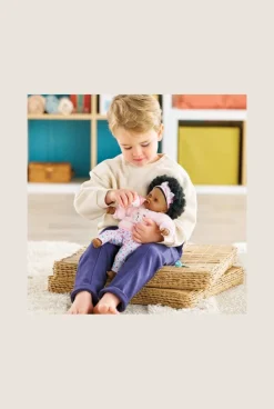 Poupon Câlin Caroline avec biberon et tétine