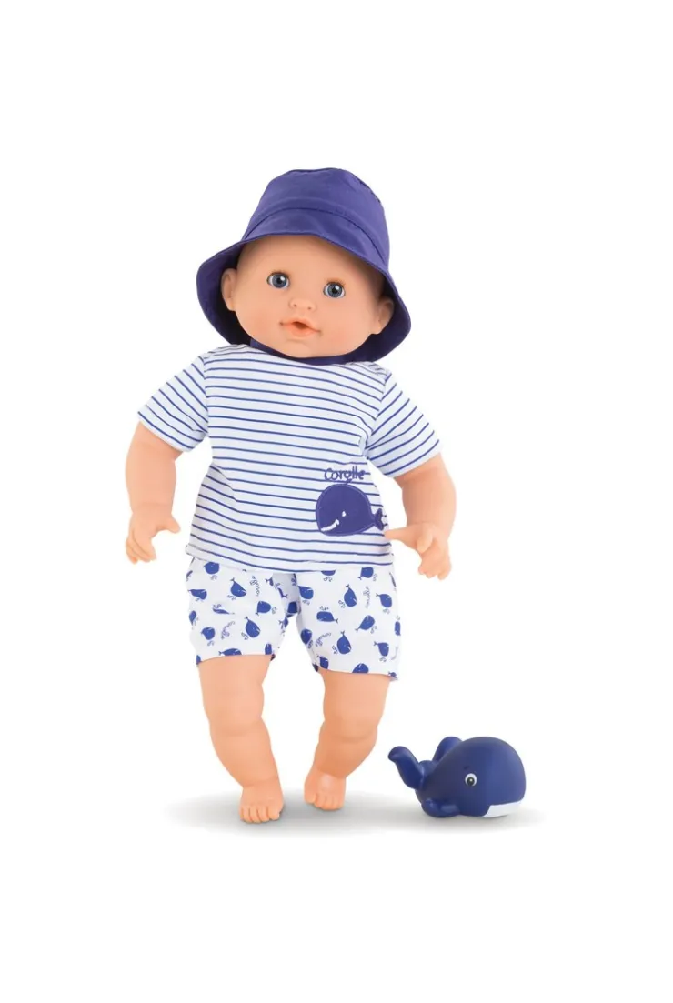 Premier poupon de bain marin bleu Corolle
