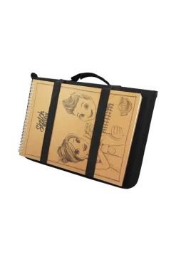 Professional studio Trousse à dessin et bloc de 35 feuilles Buki