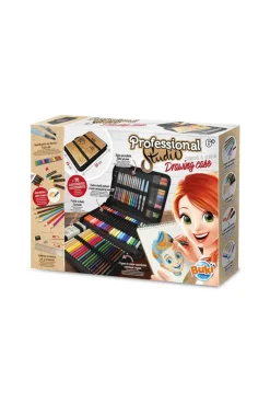 Professional studio Trousse à dessin et bloc de 35 feuilles Buki