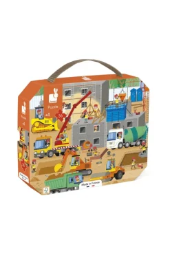 Puzzle chantier 36 pièces Janod