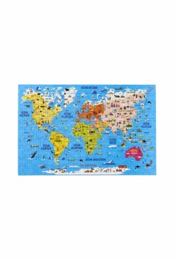 Puzzle du monde 200 pièces Oxybul