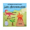 Puzzle et livre les Dinos Coffret QBOX Sassi