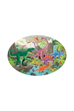 Puzzle et livre Les Dinosaures Coffret Découverte Sassi