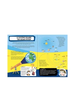 Puzzle et livre l'Espace Coffret Découverte Sassi