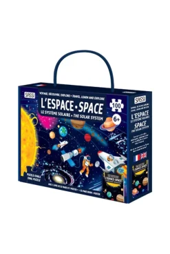 Puzzle et livre l'Espace Coffret Découverte Sassi
