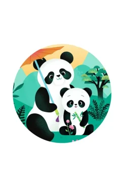 Puzzle Panda 24 pièces Djeco