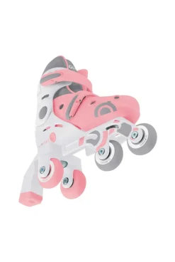 Rollers evolutifs 2 en 1 taille 30/33 rose, Globber