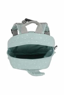 Sac à dos maternel bleu gris requin