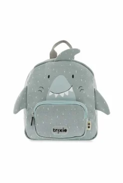 Sac à dos maternel bleu gris requin