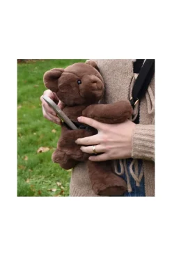 Sac nounours marron glacé