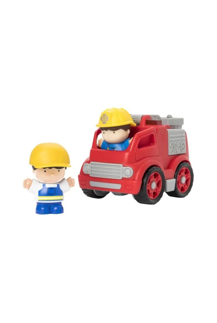 Set 3 camions et 3 figurines Oxybul