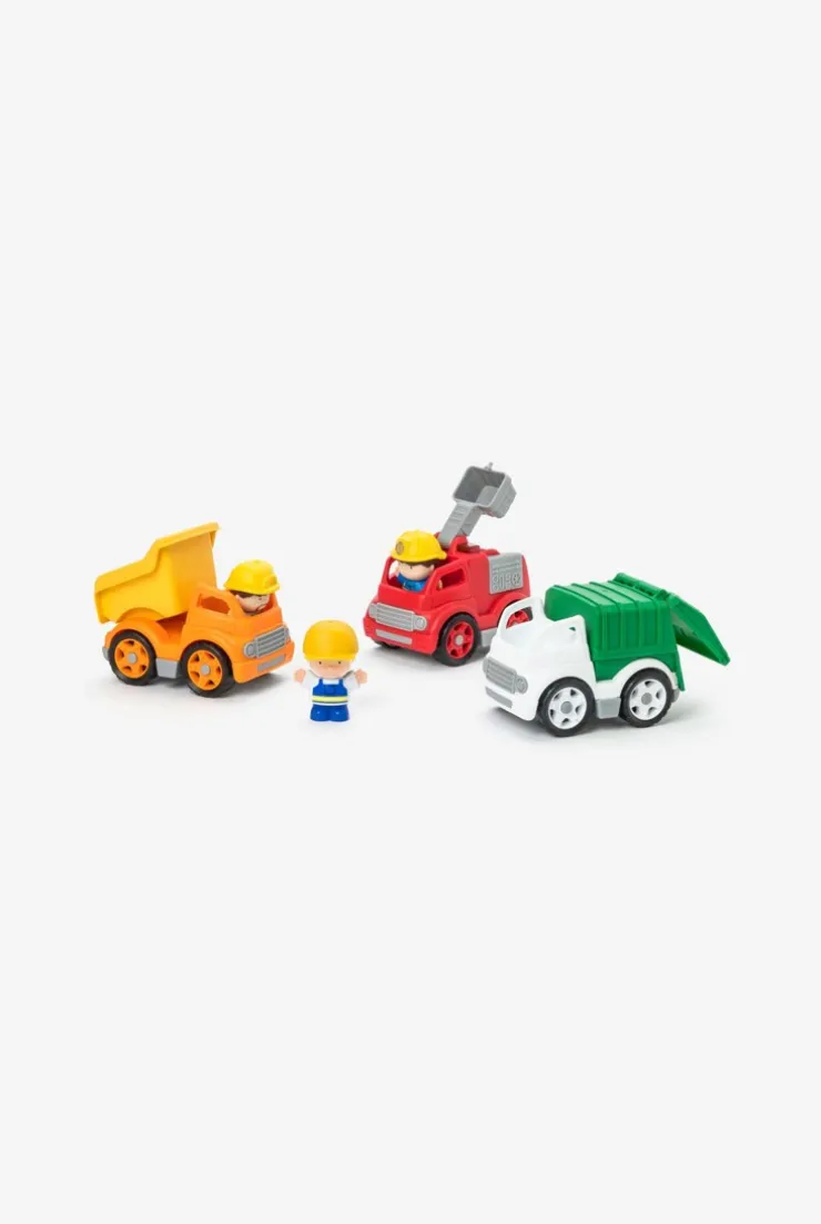 Set 3 camions et 3 figurines Oxybul