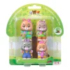 Set 4 personnages Famille Lapin