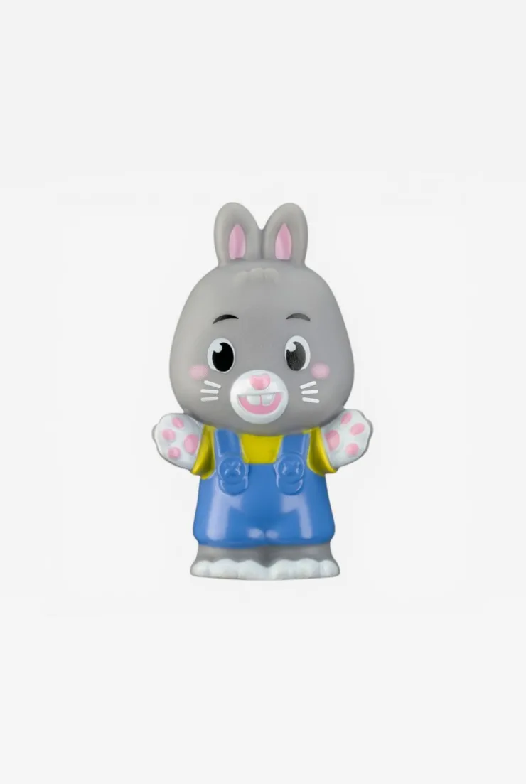 Set 4 personnages Famille Lapin