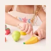 Set de 5 fruits à découper en bois Oxybul