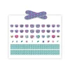 Stickers ongles Petites fleurs Djeco