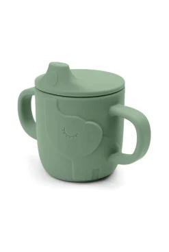 Tasse d'apprentissage Elphee vert Peekaboo Done By Deer