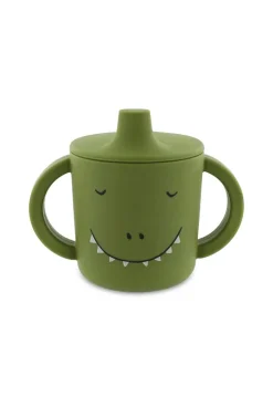 Tasse d'apprentissage en silicone Dinosaure Trixie
