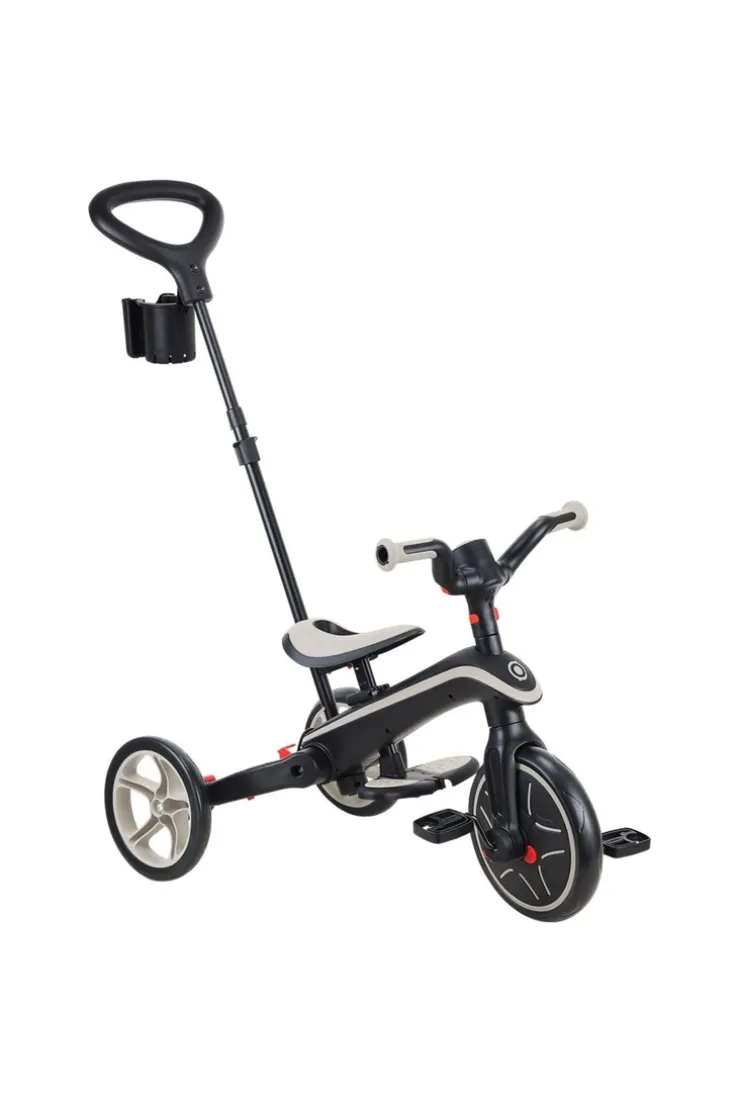 Tricycle pliable explorer 4 en 1 taupe Globber