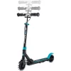 Trottinette Flow Element Junior Lights noir bleu teal Globber