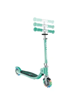 Trottinette Flow pliable Junior Lights mint Globber