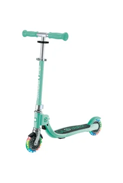 Trottinette Flow pliable Junior Lights mint Globber