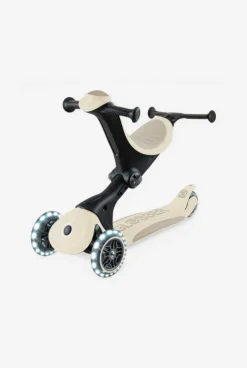 Trottinette évolutive go up deluxe lights ecologic 360 coconut, Globber