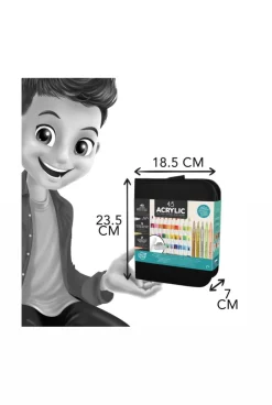Trousse de 45 feutres acryliques Buki