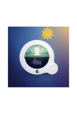 Veilleuse indicatrice de réveil Kid'Sleep Essential blanc Pabobo