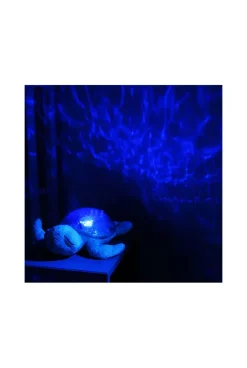 Veilleuse rechargeable Tortue Aqua bleu projection lumineuse et musicale Cloud B