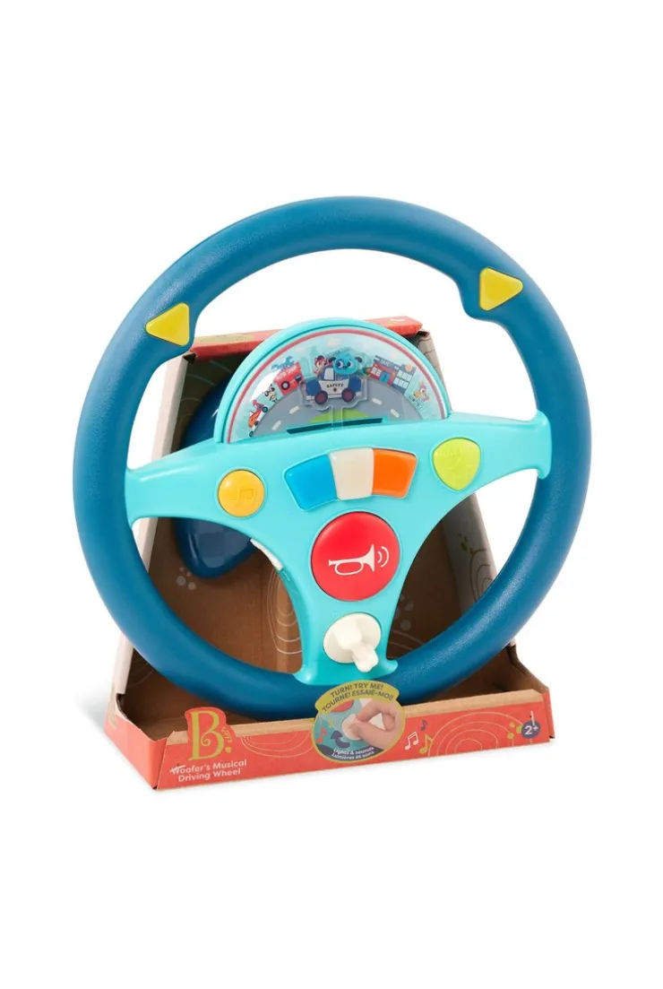 Volant interactif sonore et lumineux Battat